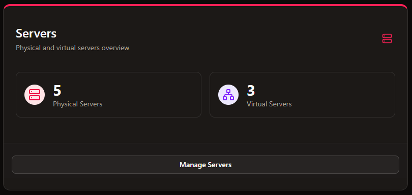 Servers Card